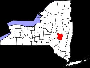 Schoharie County On The Map Of New York 2024 Cities Roads Borders