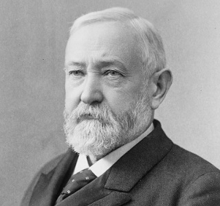What was Benjamin Harrison’s marriage and family life like?