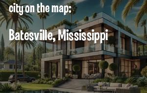 An image of Batesville, MS