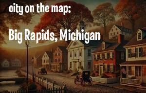 An image of Big Rapids, MI