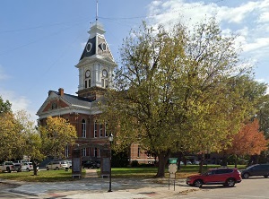 Map of Clarinda, Iowa as of October 2024. Streets, landmarks and ...