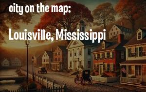 An image of Louisville, MS