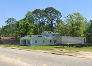 Map of Prichard, Alabama as of March 2025. Streets, landmarks and ...