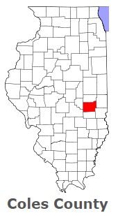 An image of Coles County, IL