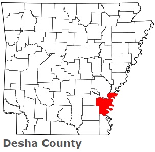 An image of Desha County, AR