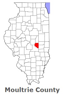 An image of Moultrie County, IL