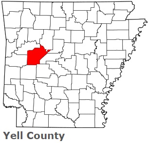 An image of Yell County, AR