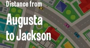 The distance from Augusta, Georgia 
to Jackson, Mississippi