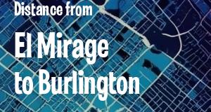 The distance from El Mirage, Arizona 
to Burlington, Vermont