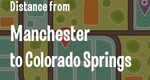 The distance from Manchester, New Hampshire 
to Colorado Springs, Colorado