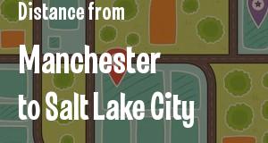 The distance from Manchester, New Hampshire 
to Salt Lake City, Utah