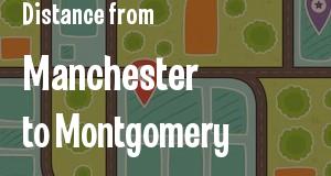 The distance from Manchester, New Hampshire 
to Montgomery, Alabama