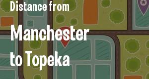 The distance from Manchester, New Hampshire 
to Topeka, Kansas