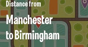 The distance from Manchester, New Hampshire 
to Birmingham, Alabama