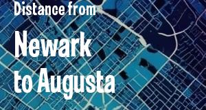 The distance from Newark, New Jersey 
to Augusta, Georgia