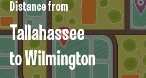 The distance from Tallahassee, Florida 
to Wilmington, Delaware
