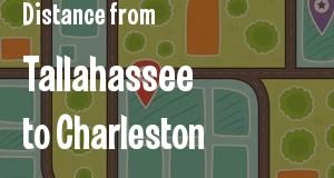 The distance from Tallahassee, Florida 
to Charleston, West Virginia