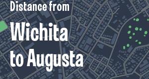 The distance from Wichita, Kansas 
to Augusta, Georgia