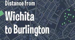 The distance from Wichita, Kansas 
to Burlington, Vermont