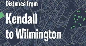 The distance from Kendall, Florida 
to Wilmington, Delaware