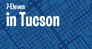 7-Eleven in Tucson, Arizona: map of 7-Eleven stores locations as of 2025.