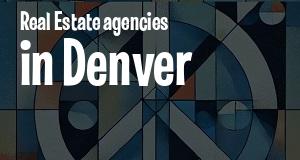 Real Estate agencies in Denver, Colorado: map of Realty firms locations as of 2025.