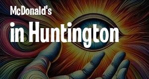 McDonald's in Huntington, West Virginia: map of McDonald's restaurants locations as of 2025.