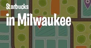 Starbucks in Milwaukee, Wisconsin: map of Starbucks coffeehouses locations as of 2025.