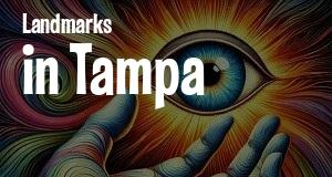 Landmarks in Tampa, Florida: map of famous places locations as of 2025.