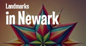 Landmarks in Newark, New Jersey: map of famous places locations as of 2025.