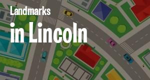 Landmarks in Lincoln, Nebraska: map of famous places locations as of 2025.