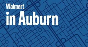 Walmart in Auburn, Alabama: map of Walmart stores locations as of 2025.