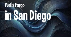 Wells Fargo in San Diego, California: map of Walmart branches and ATMs locations as of 2025.