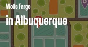 Wells Fargo in Albuquerque, New Mexico: map of Walmart branches and ATMs locations as of 2025.