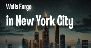 Wells Fargo in New York City, New York: map of Walmart branches and ATMs locations as of 2025.