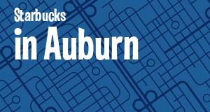 Starbucks in Auburn, Alabama: map of Starbucks coffeehouses locations as of 2026.