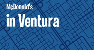 McDonald's in Ventura, California: map of McDonald's restaurants locations as of 2025.