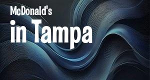 McDonald's in Tampa, Florida: map of McDonald's restaurants locations as of 2025.