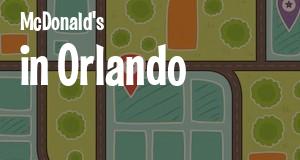 McDonald's in Orlando, Florida: map of McDonald's restaurants locations as of 2025.