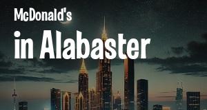 McDonald's in Alabaster, Alabama: map of McDonald's restaurants locations as of 2025.