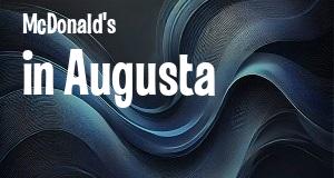 McDonald's in Augusta, Georgia: map of McDonald's restaurants locations as of 2025.