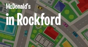 McDonald's in Rockford, Illinois: map of McDonald's restaurants locations as of 2025.