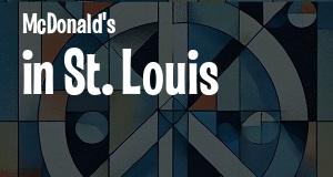 McDonald's in St. Louis, Missouri: map of McDonald's restaurants locations as of 2025.