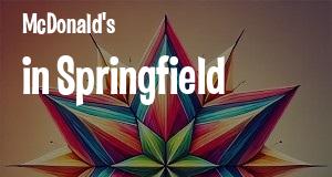 McDonald's in Springfield, Missouri: map of McDonald's restaurants locations as of 2025.