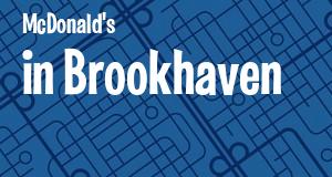 McDonald's in Brookhaven, New York: map of McDonald's restaurants locations as of 2025.