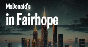 McDonald's in Fairhope, Alabama: map of McDonald's restaurants locations as of 2025.