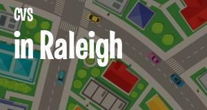 CVS in Raleigh, North Carolina: map of CVS Pharmacy drugstores locations as of 2025.