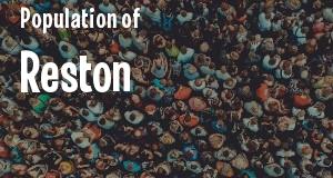 Population of Reston, VA