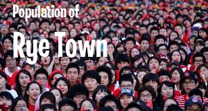 Population of Rye Town, NY