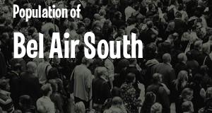 Population of Bel Air South, MD